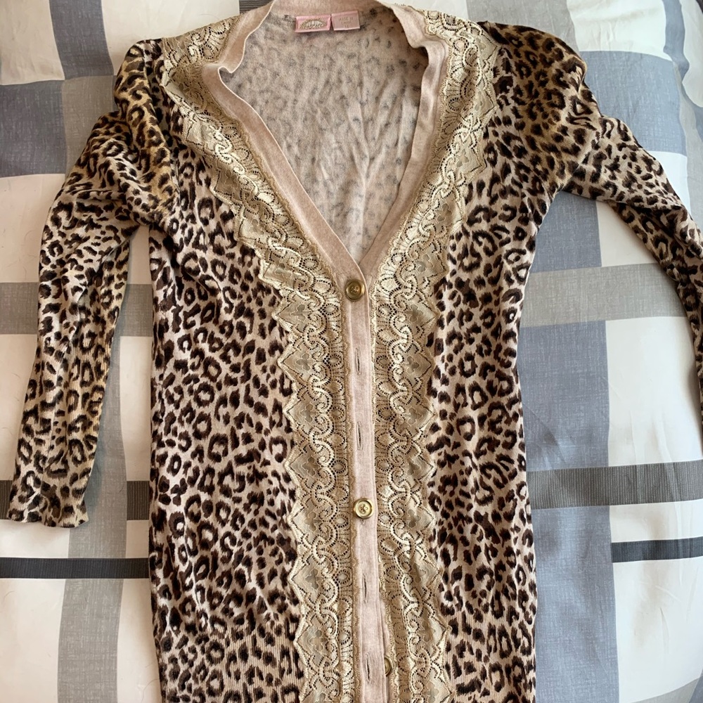 Leopard cardigan